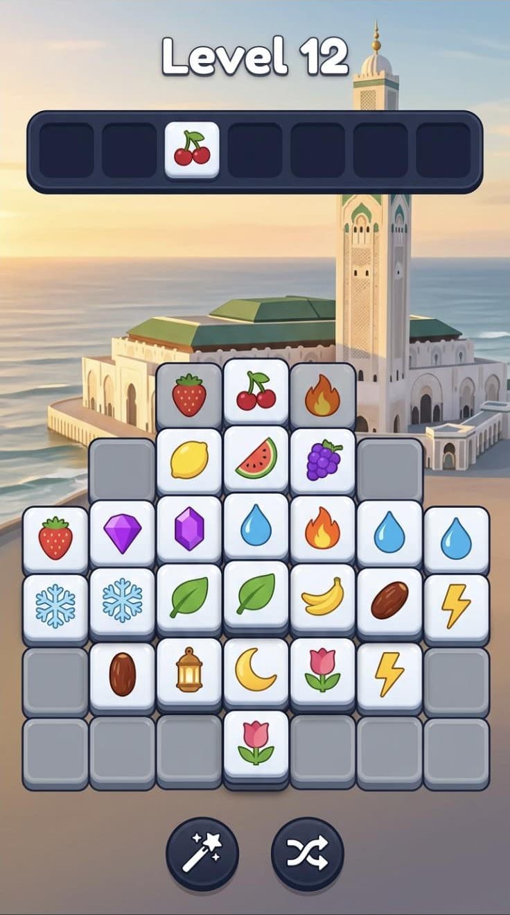 Tile Odyssey gameplay in Casablanca