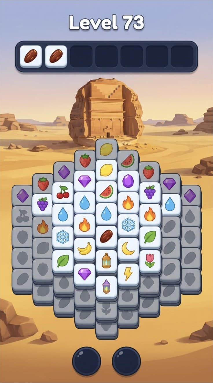 Tile Odyssey level in Saudi Arabia