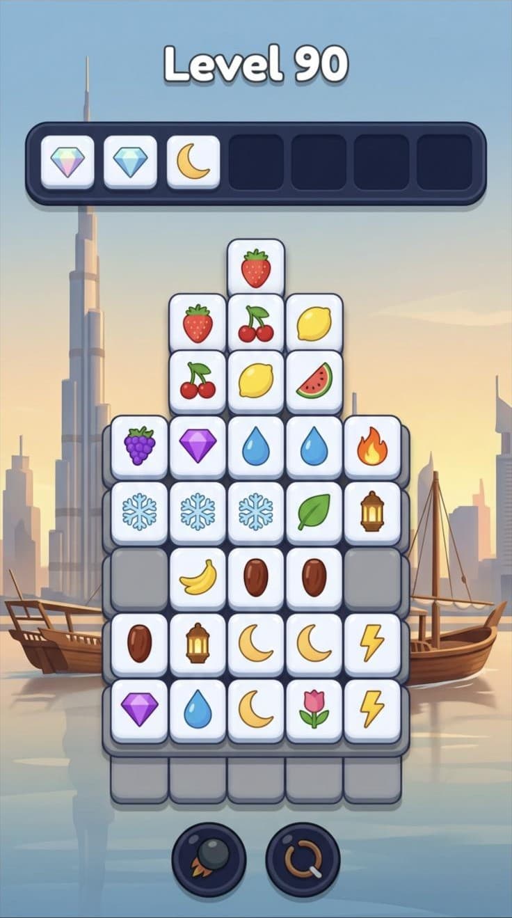 Tile Odyssey level in UAE